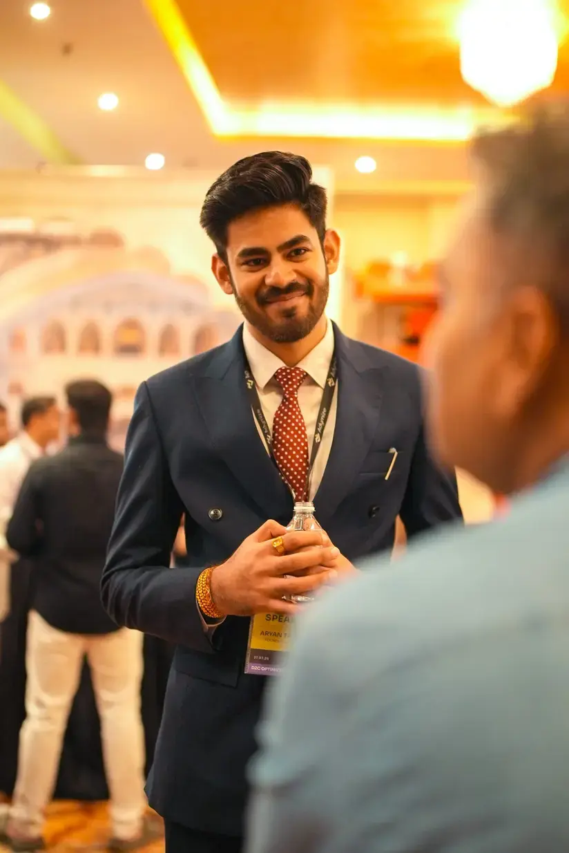 Aryan Tripathi at an industry event