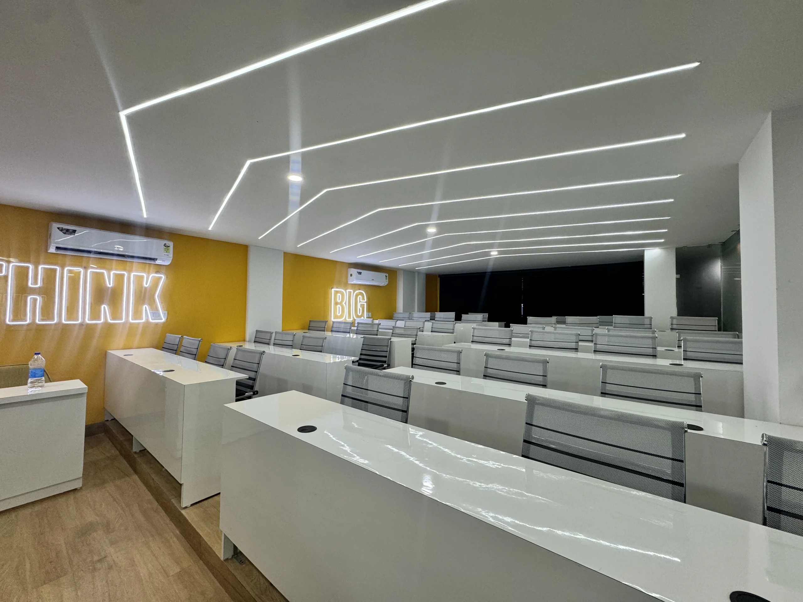 Classroom workshop at the Learnmize centre